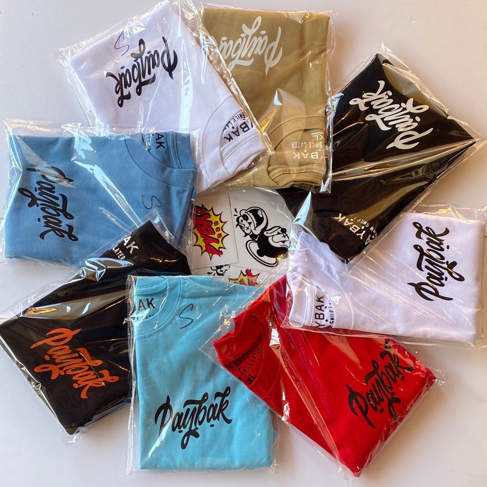 PAYBAK SHIRTS!